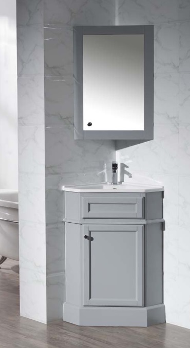 Corner Bathroom Vanities - Small Bathroom Ideas 101